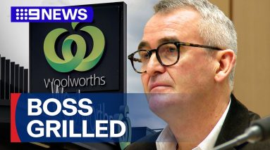 Woolworths CEO threatened with jail in fiery inquiry appearance | 9 News Australia