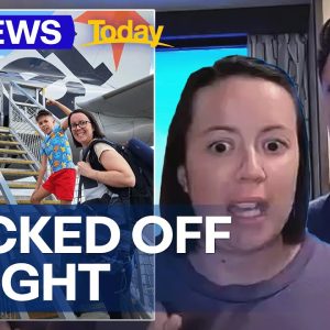 Family kicked off Jetstar flight for taking photo on tarmac | 9 News Australia