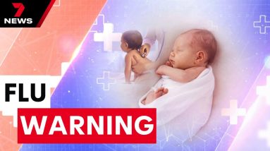 Urgent warning to Gold Coast parents after surge in flu cases  | 7 News Australia