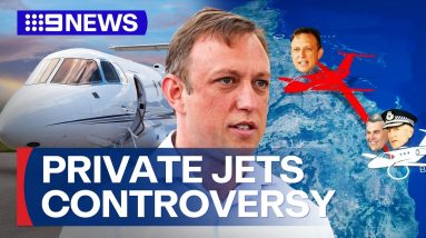Queenslander Premier defends using taxpayer dollars on two private jets | 9 News Australia