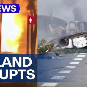 French reinforcements deployed to New Caledonia amid deadly riots | 9 News Australia