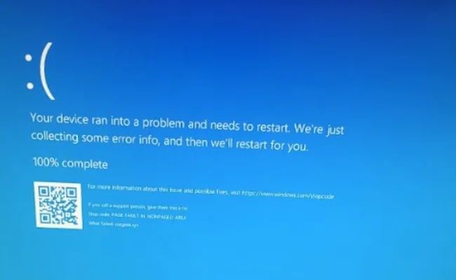 Blue Screen Of Death